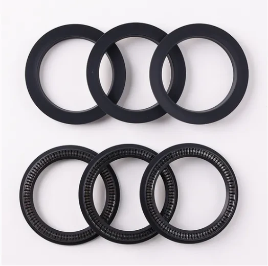 Hydraulic Seal PTFE Filled With Carbon Fiber With Stainless Steel Spring factory