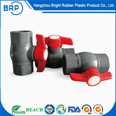 UPVC Nacionalni standard/Američki standard Sch80 Industrijska plastika 32 mm Jednostavan kompaktni kuglasti ventil